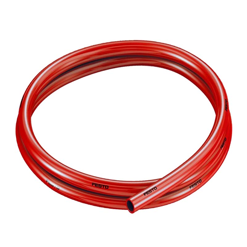 16 x 12 mm PE Kunststoff Pneumatik Druckluft Wasser Schlauch PLN KTW-A W270 rot (558121212) - PN 14 bar