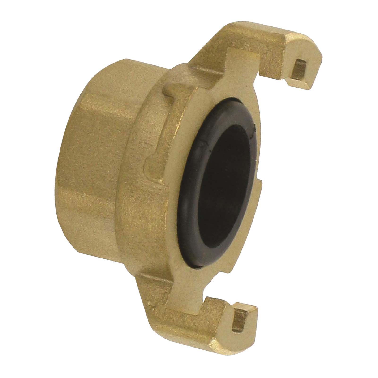 3/8" Pressluft Klauen Kupplung Express Messing Abstand 41 mm BSPP Innengewinde IG - PN 10 bar