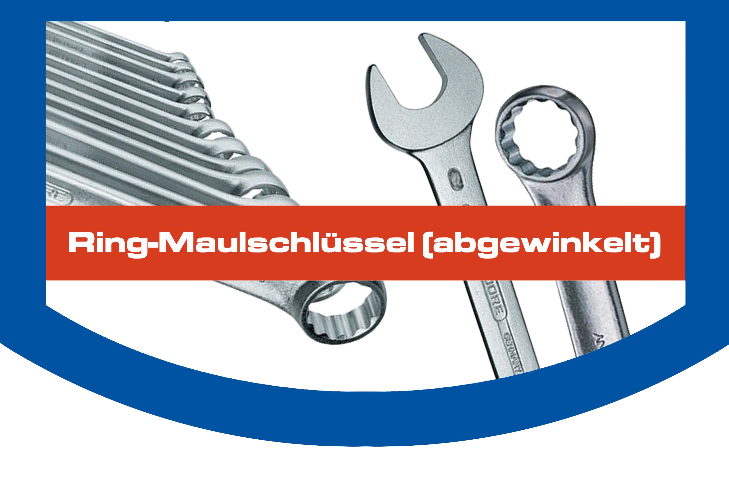 Ring-Maulschlüssel (abgewinkelt)