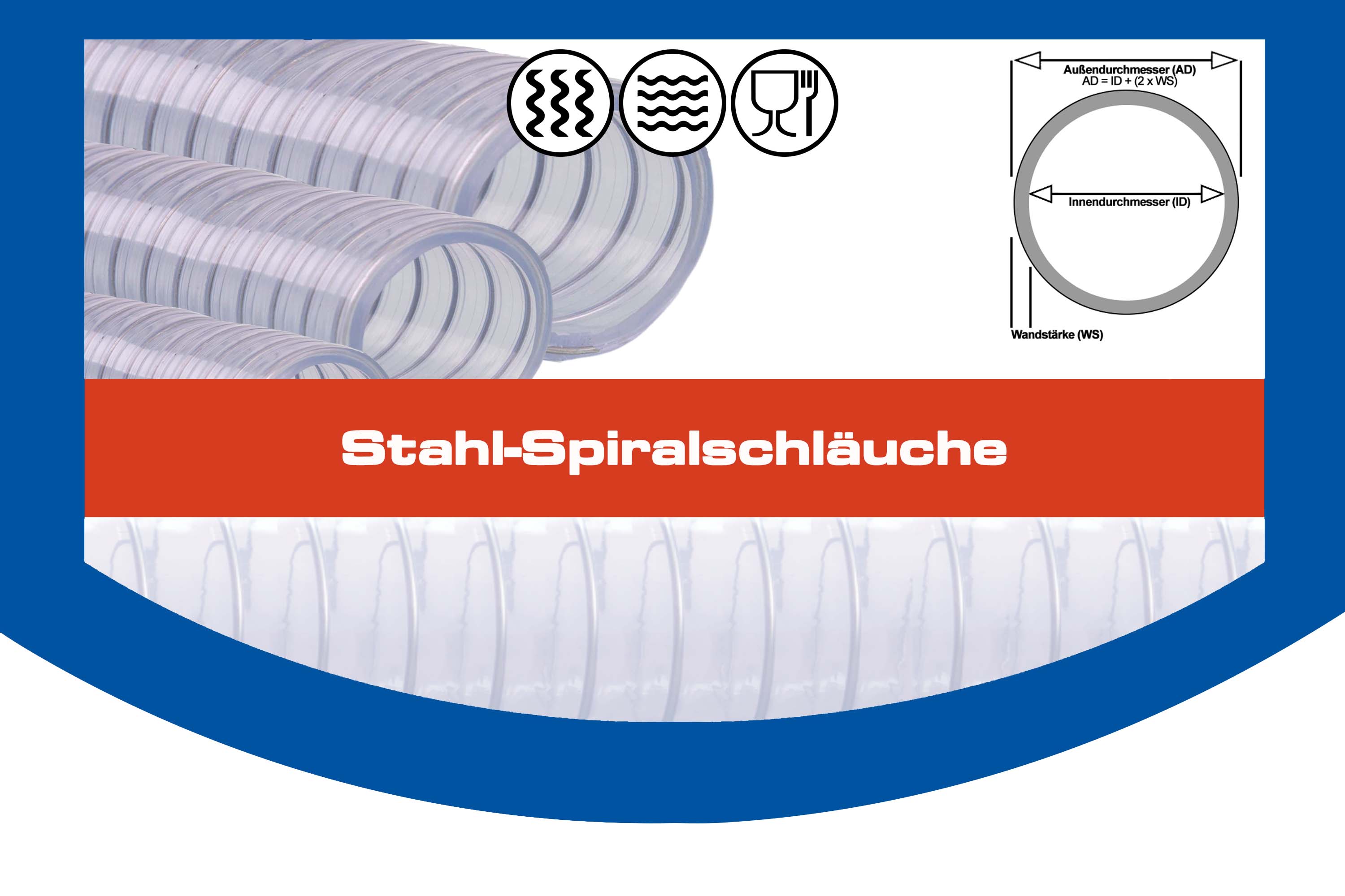 Stahl-Spiralschläuche