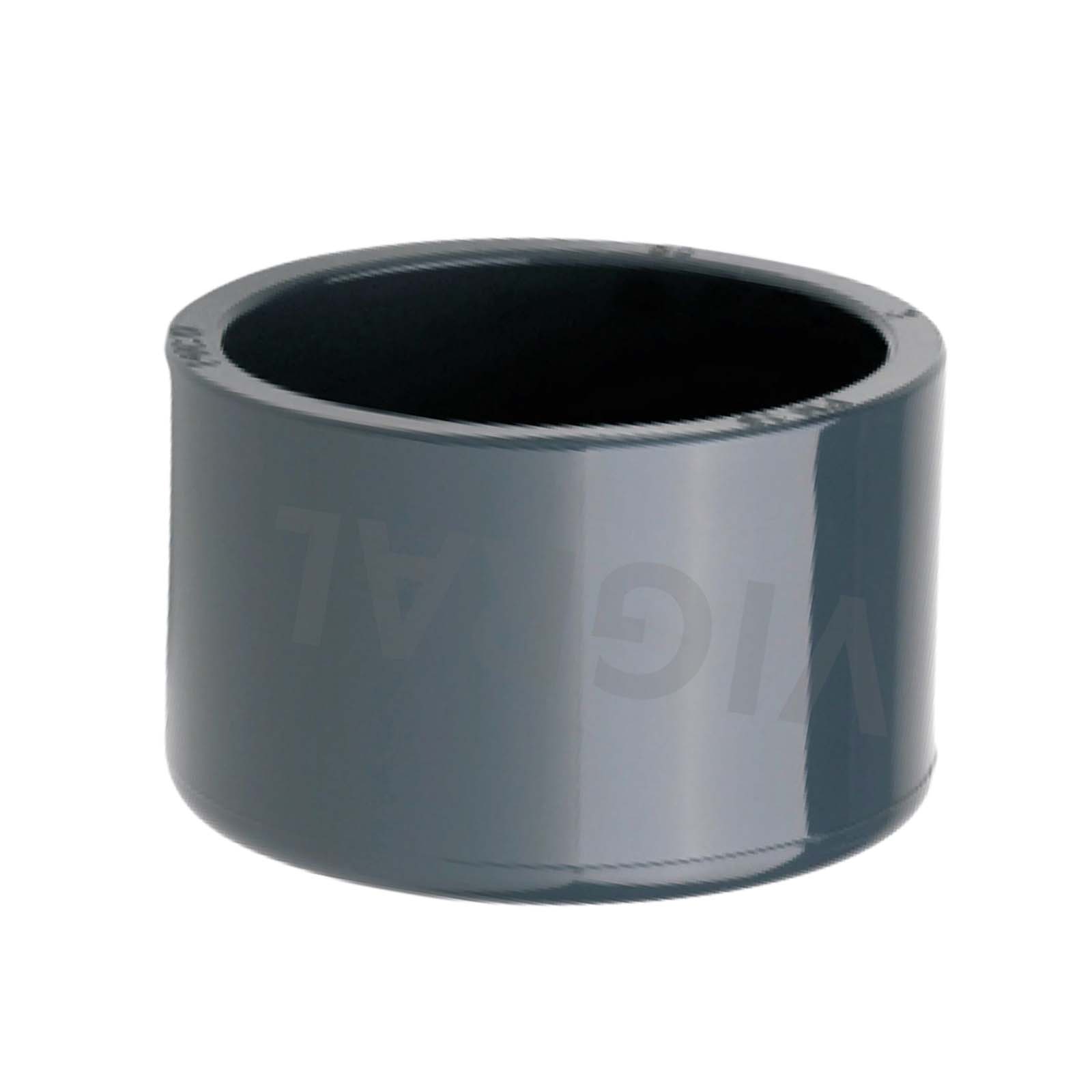 400 mm PVC Klebe Fitting End Kappe Verschluss Muffe Verbinder - PN 10 bar