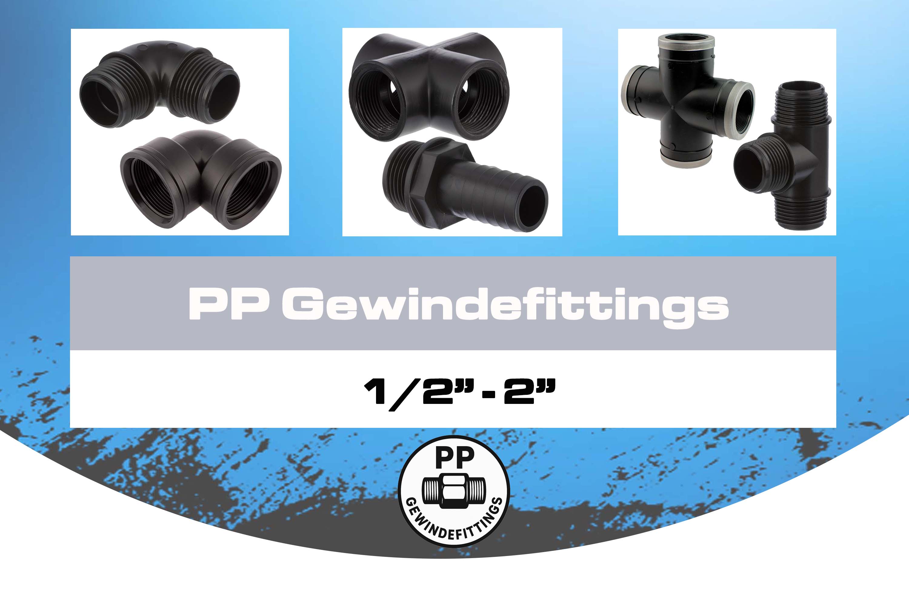 PP Gewindefittings
