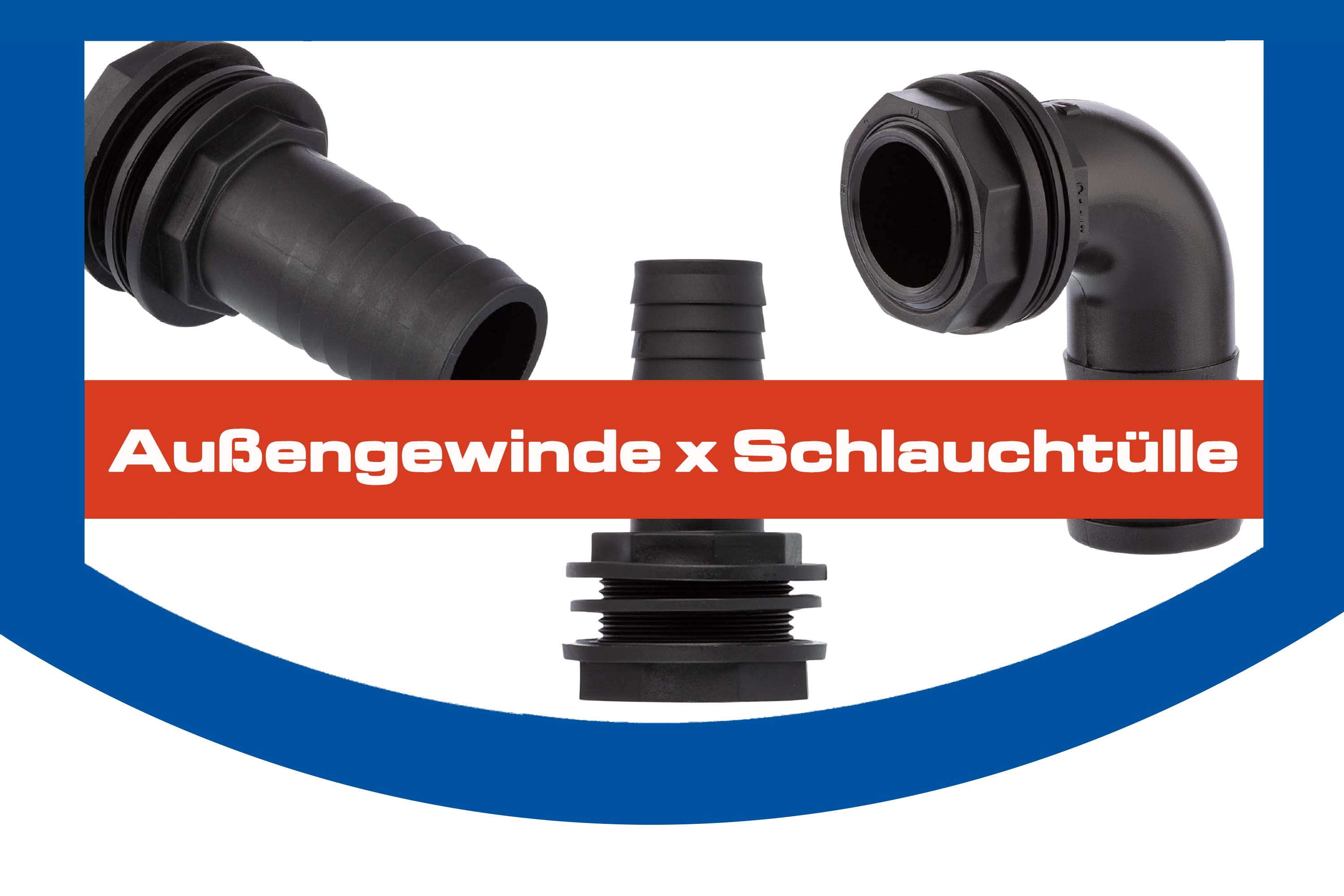 Außengewinde x Schlauchtülle