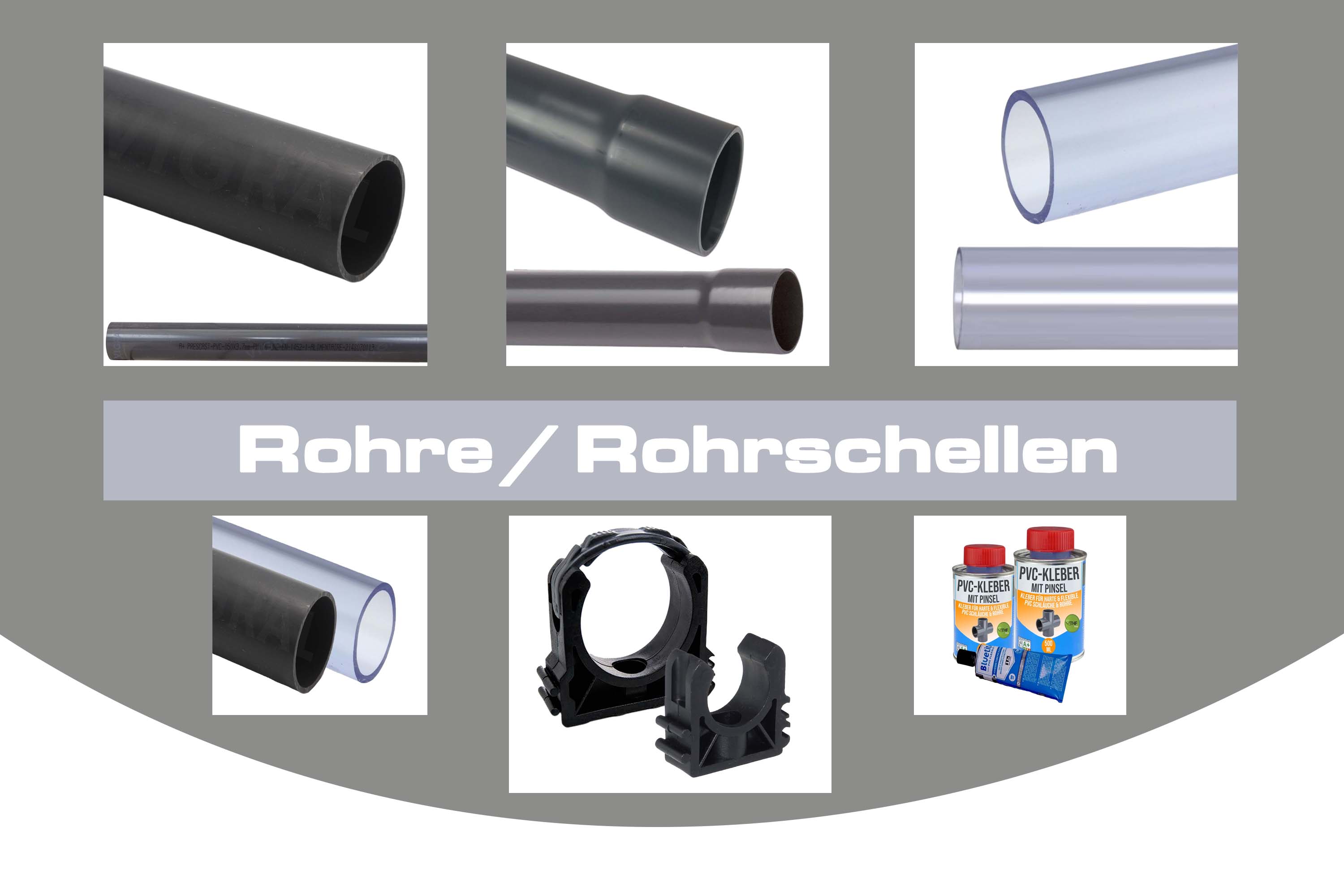 Rohre / Rohrschellen