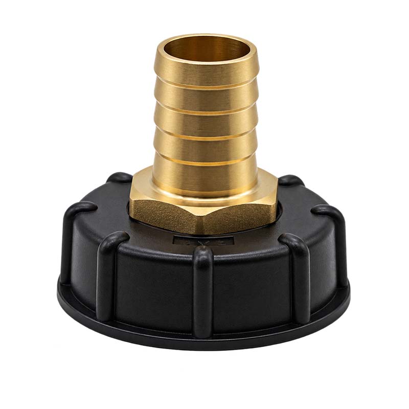 S60 x 6 IBC Adapter auf MS-Tülle 1"Zoll 25 mm Container Tank Zubehör