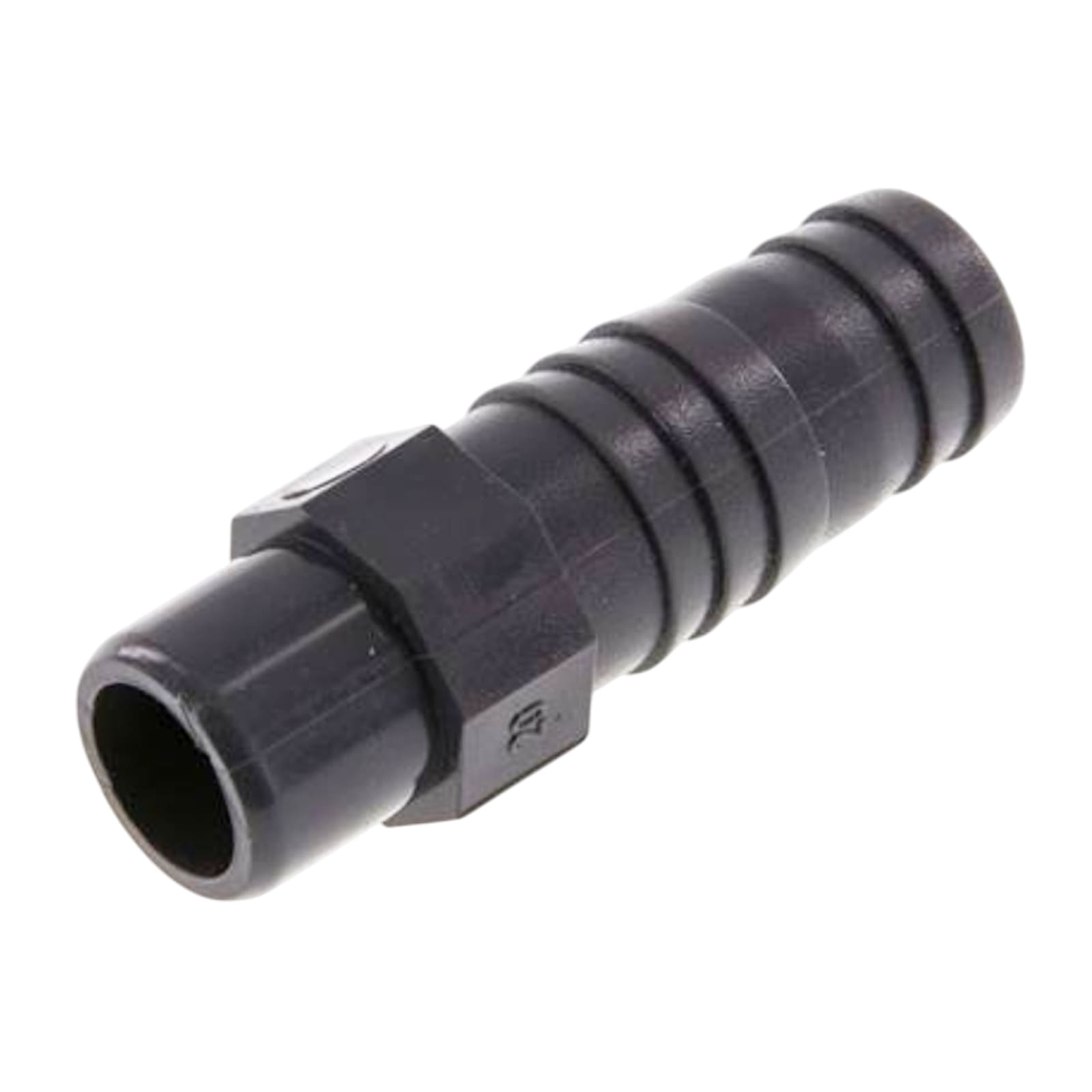 20 mm PVC Klebefitting Schlauch Klebe Tülle Stutzen Verbinder Pool Teich DN20 -> 20 mm - PN 10 bar
