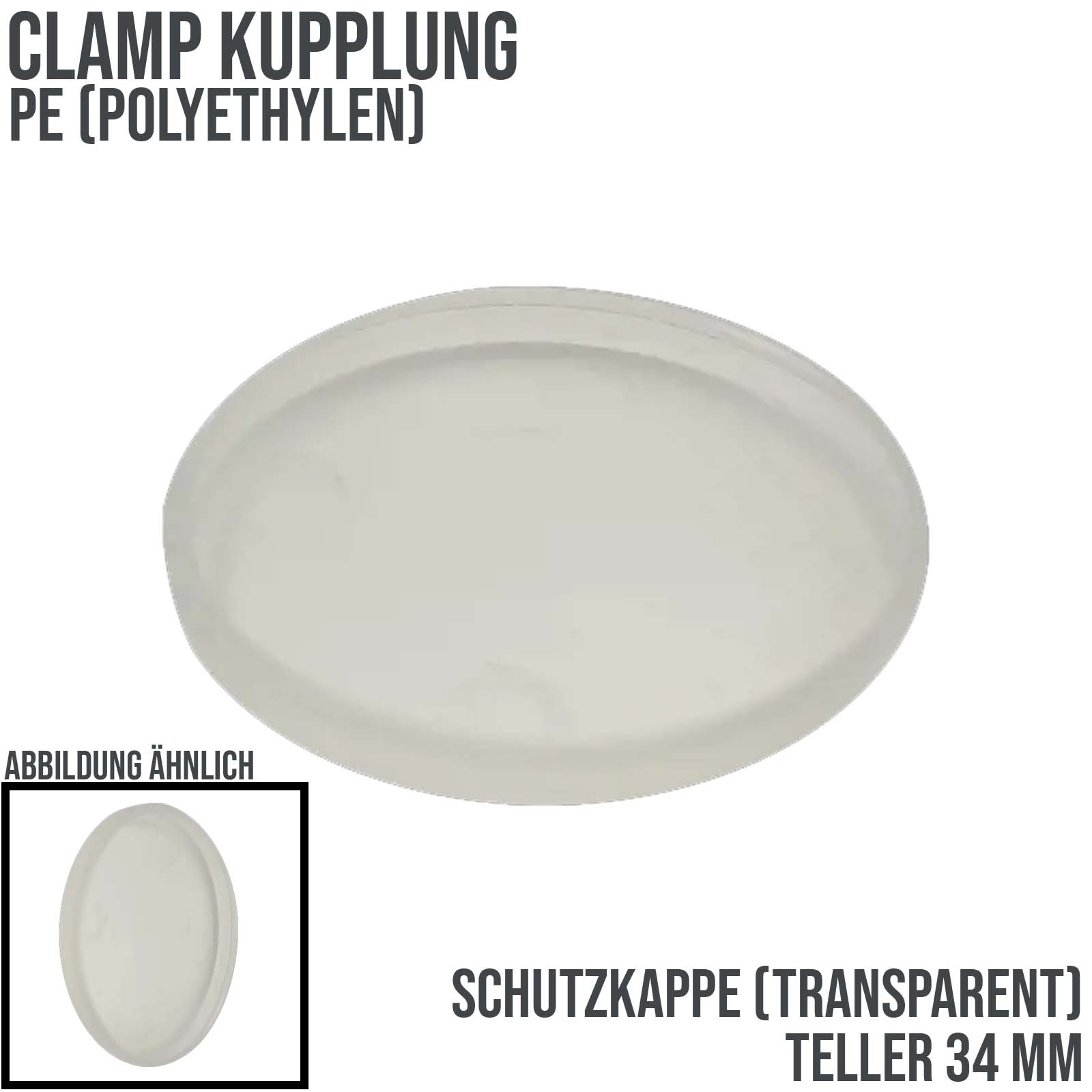 CLAMP System-Kupplungen in verschieden Ausführung und Durchmesser aus Edelstahl (AISI 304/316) finden sie in großer Auswahl in unserem Shop