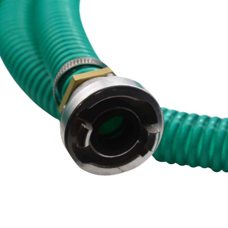 STORZ D DN25 KA31 - 19 mm 3/4" PVC Saug Ansaug Pumpen Spiral Schlauch PN 7 bar grün - 25 m Rolle
