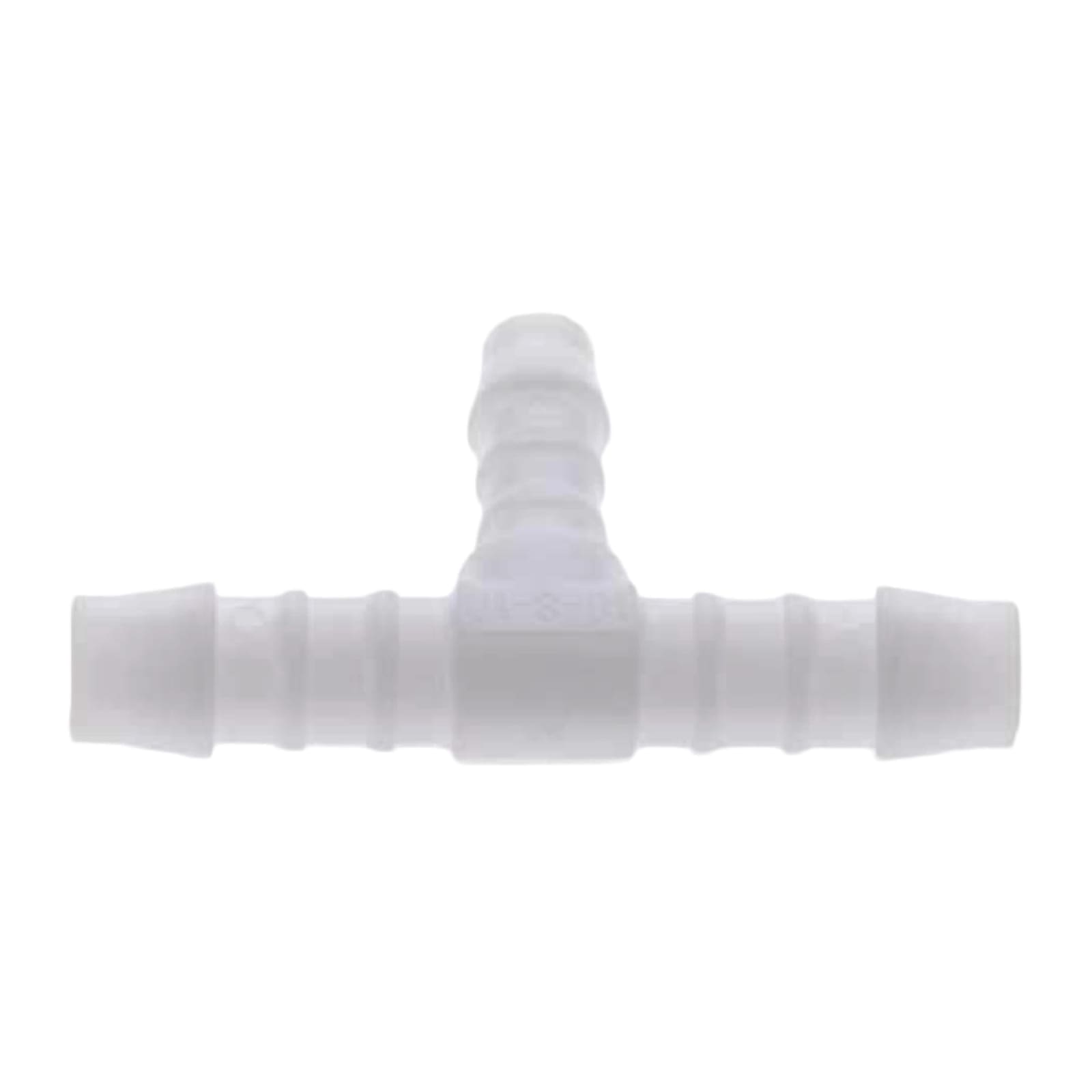 18 x 15 x 18 mm POM T-Stück Schlauch Verbinder Stutzen Tülle Kupplung Fitting weiss PN 10 bar