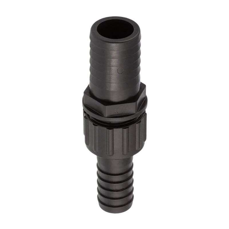 40 x 25 mm Schlauch Verschraubung reduziert 2-fach Stutzen Tülle Pool Teich Garten PP schwarz - PN 6 bar