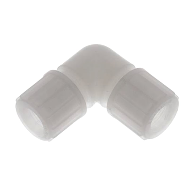 8 x 4 mm Winkel 90° Kupplung PVDF Verschraubung Verbinder PA PP Schlauch FDA - PN 10 bar