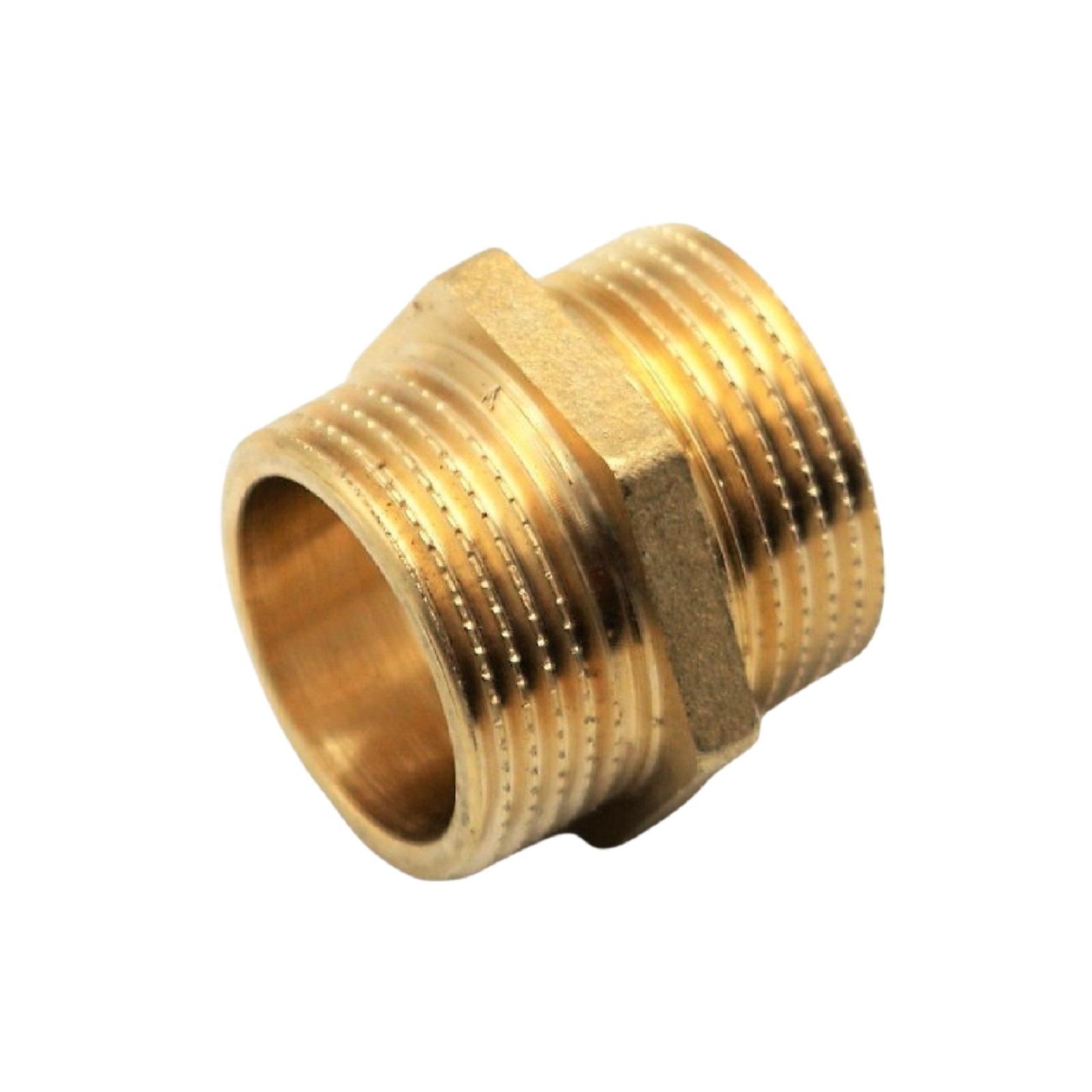 3" Doppelnippel Nr. 280 Aussen x Aussengewinde  AG Messing Fittings PN 20 bar