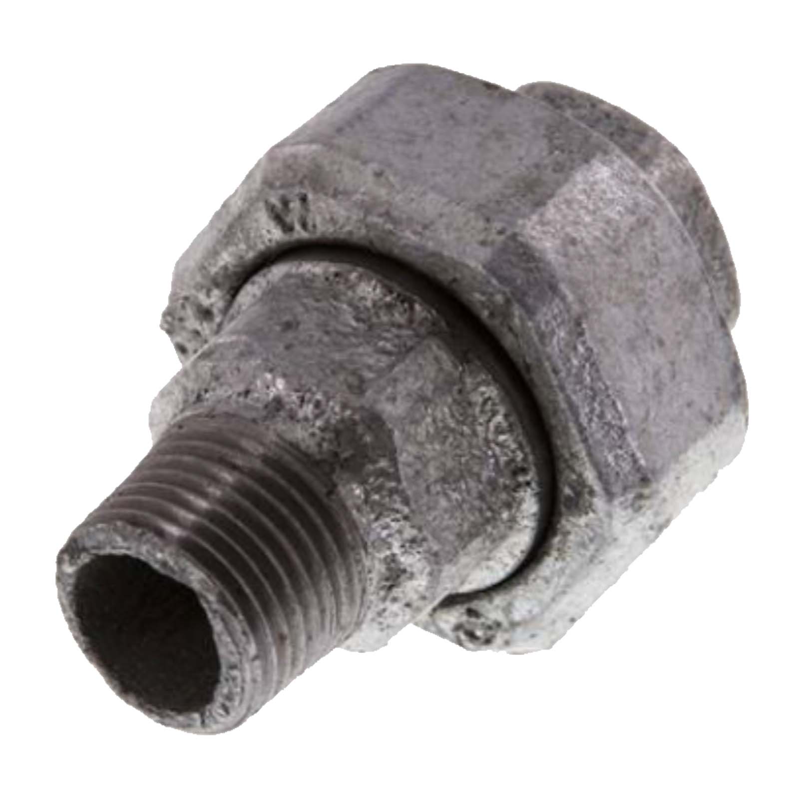 3" Gusseisen Temperguss Fitting Verschraubung Innen x Außengewinde IG x AG DVGW konisch dichtend - PN 25 bar