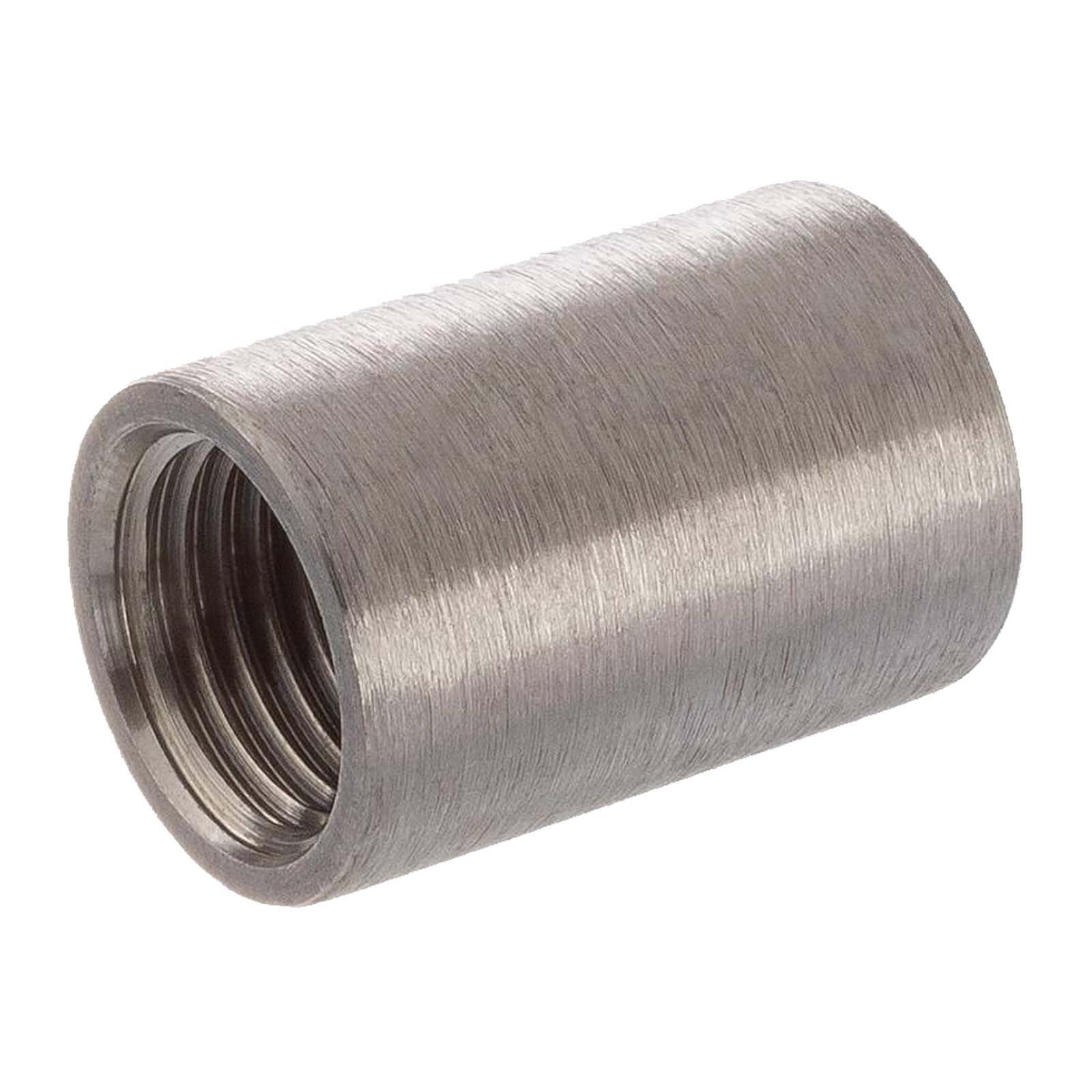 1/4" Edelstahl Fitting V4A AISI 316 Muffe lang (24,5 mm) Innengewinde IG - PN 16 bar