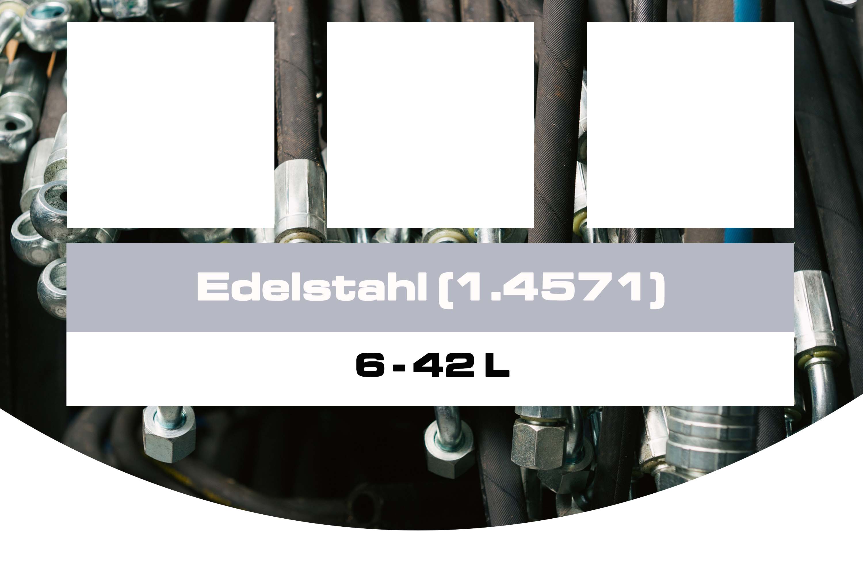 Edelstahl (1.4571)