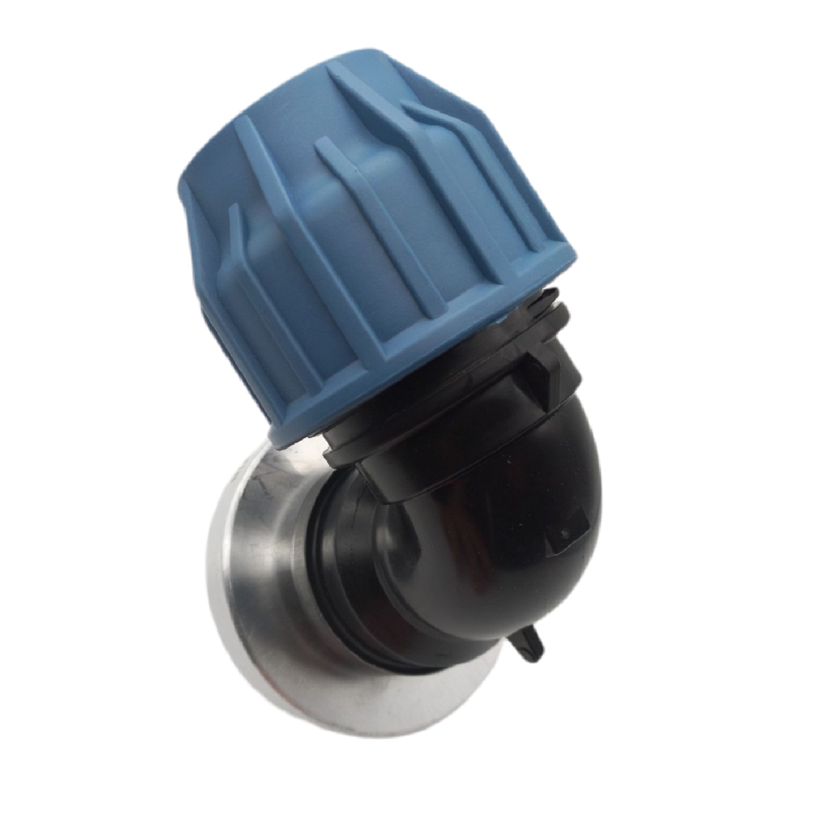 STORZ B DN 75 KA 89 Übergangsstück Adapter -> 63 mm PE Winkel 90° Rohr Klebeschlauch