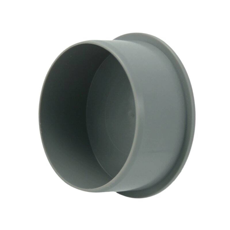 110 mm PP End Stopfen Abfluß Abwasser HT KG Rohr Stutzen grau