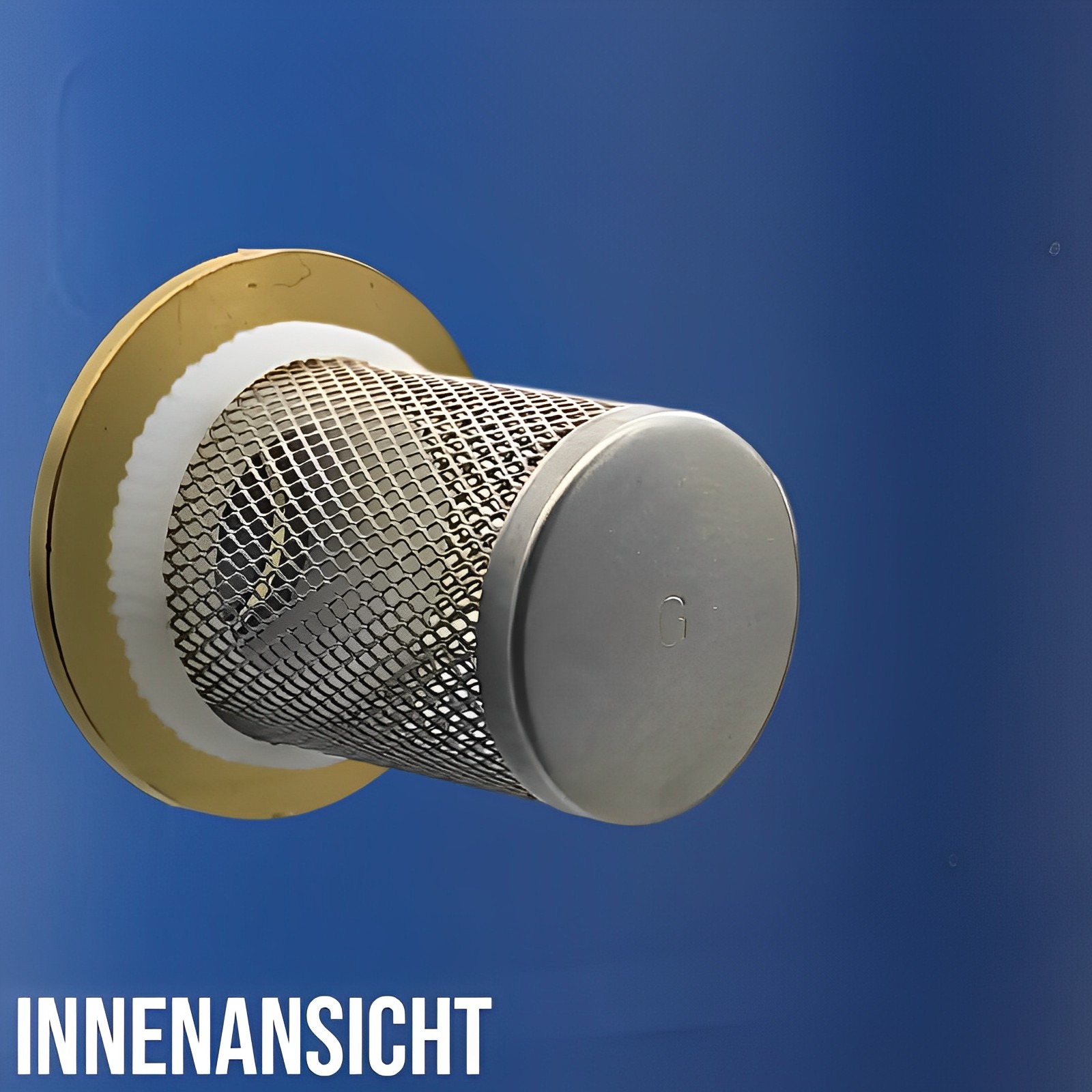 Tank Regen Tonnen Durchführung Messing Schlauch Tülle Stutzen 32mm (1 1/4") - Anschuss Set PN 10 bar