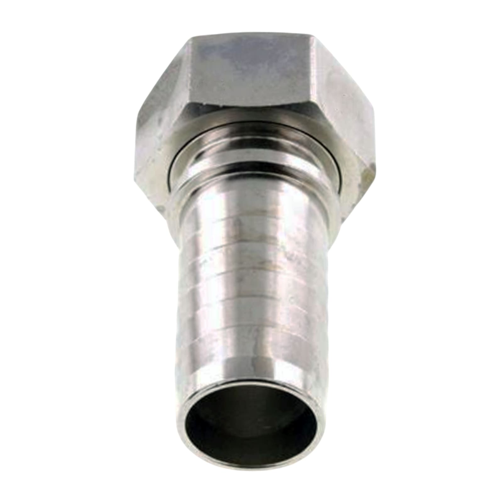2" x 50 mm Schlauch Tülle Stutzen Innengewinde IG ÜWM Nippel Edelstahl AISI 316 VA Fitting - PN 18 bar