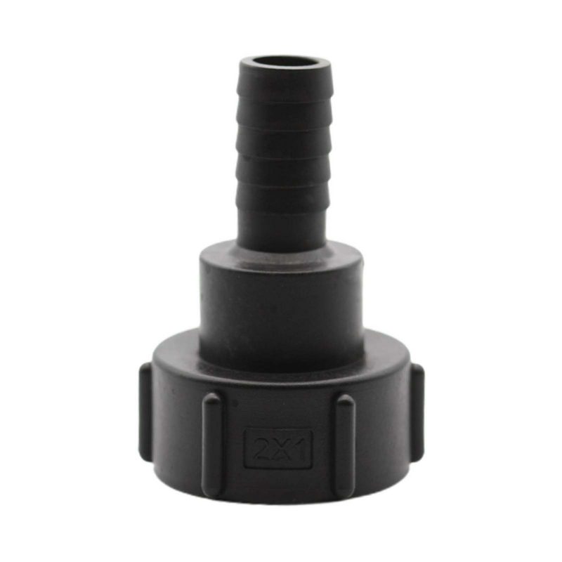 S60 x 6 IBC Adapter Tülle Stutzen 1" (25 mm) Container Fass Tank Zubehör PN 10 bar