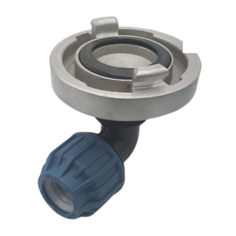 STORZ C DN 52 KA 66 Übergangsstück Adapter -> 32 mm PE Winkel 90° Rohr Klebeschlauch