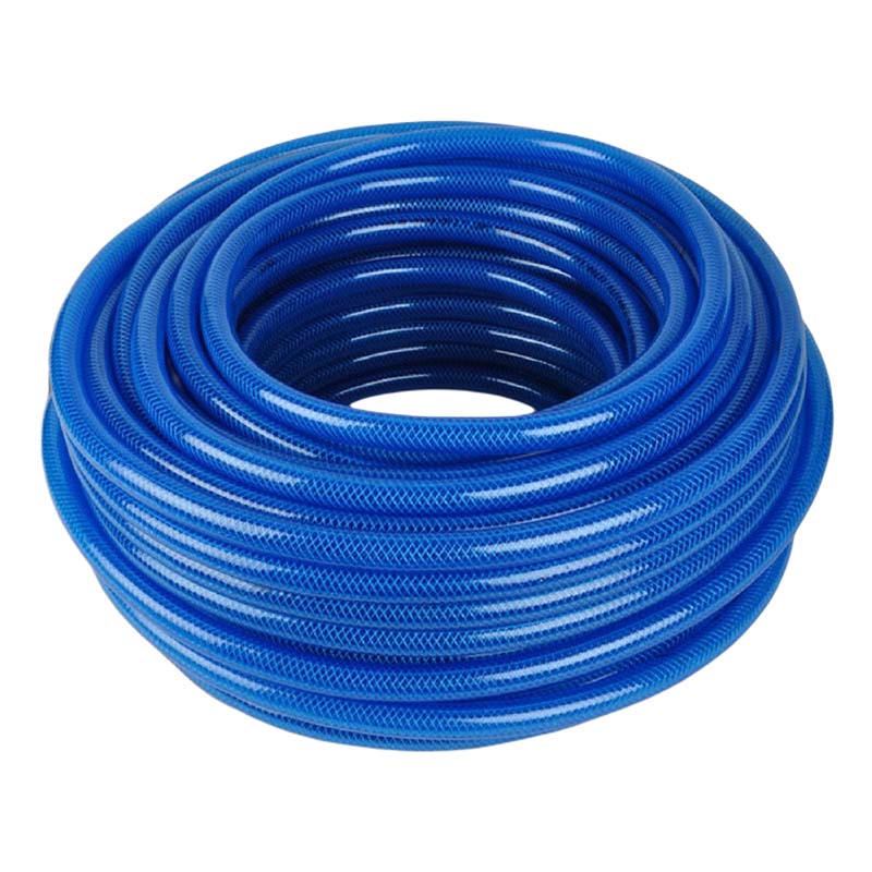 19 x 26 mm Gewebe Druckluft Universal Wasser Luft Kompressor Schlauch blau PN 11 bar - 50 m
