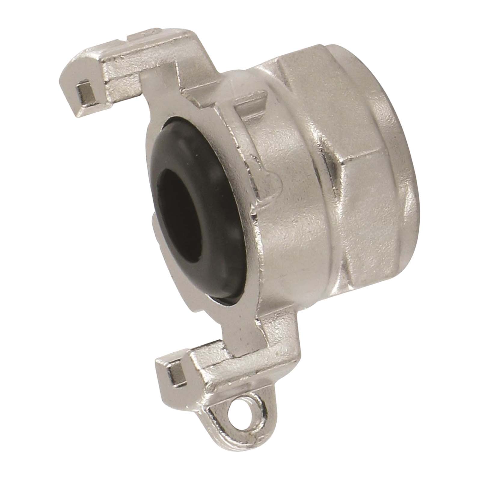 1" Pressluft Klauen Kupplung Express Edelstahl AISI 316 Abstand 41 mm BSPP Innengewinde IG - PN 10 bar