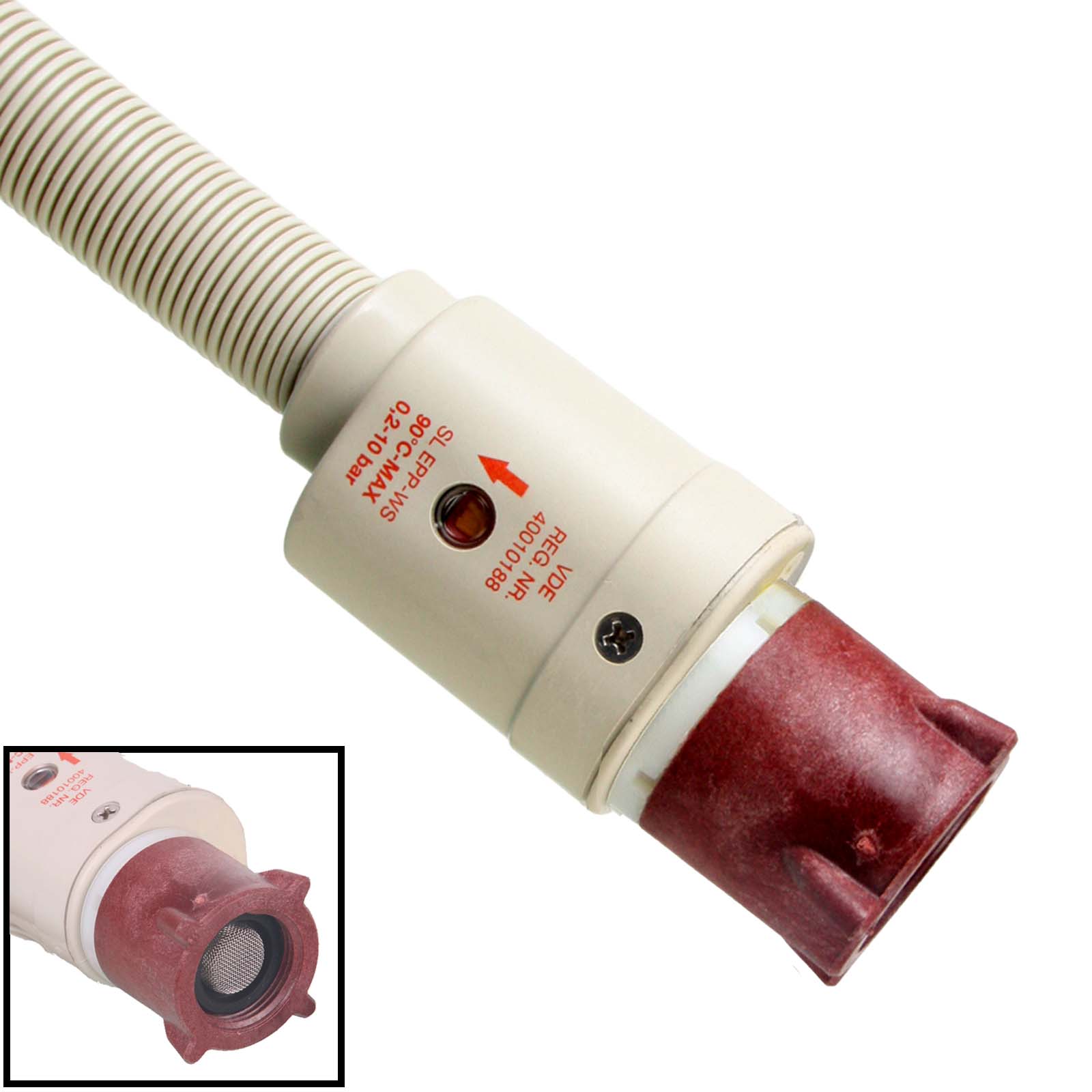 3/4" Aquastop Sicherheits Zulauf Schlauch Waschmaschine Geschirrspüler VDE 2,0 m