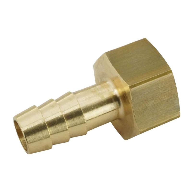 1/4" x 13 mm Schlauch Tülle Stutzen Innengewinde IG Nippel Messing Fitting - PN 16 bar
