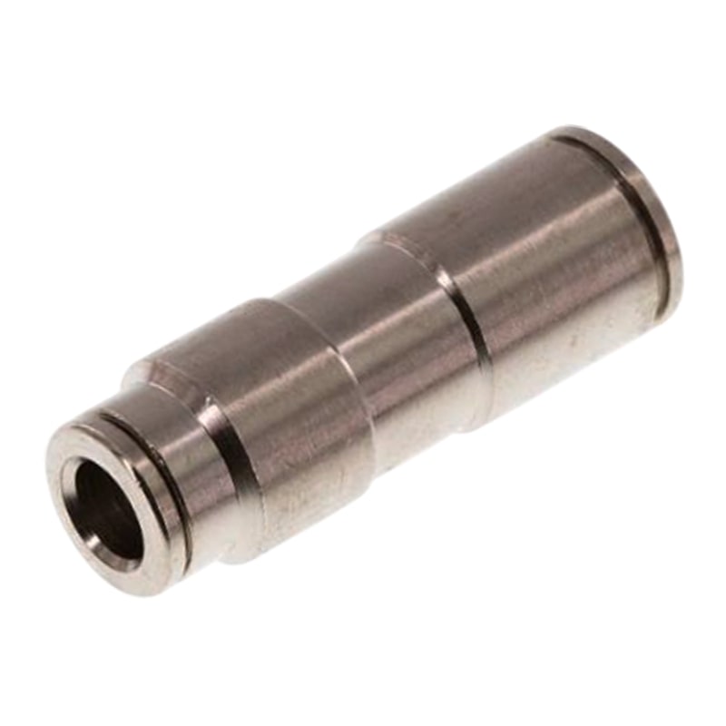 12 -> 10 mm Pneumatik Schnell Steck Verbinder IQS gerade reduziert MSV Messing PA PU Schlauch - PN 16 bar