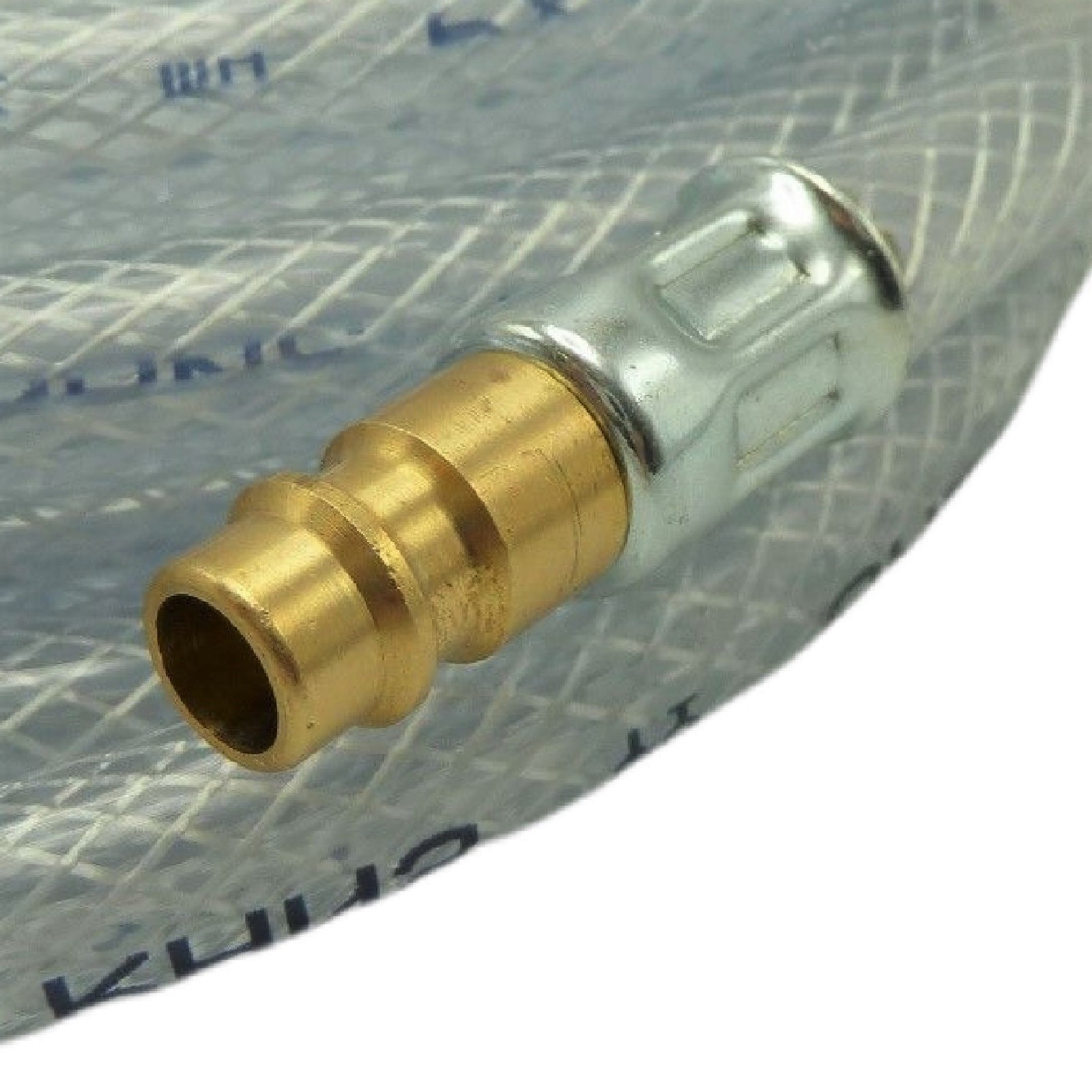 13 mm PVC Druck Press Luft Kompressor Schlauch Verlängerung Stecker-> Stecker PN 20 bar - 25m