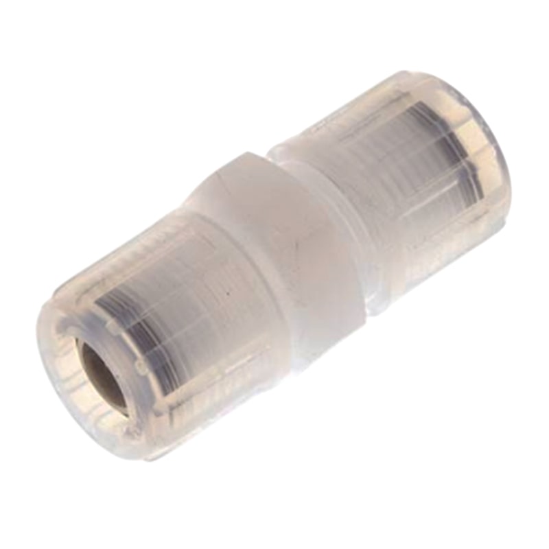 8 x 4 mm Kupplung PFA Verschraubung Verbinder PA PP Schlauch FDA - PN 10 bar