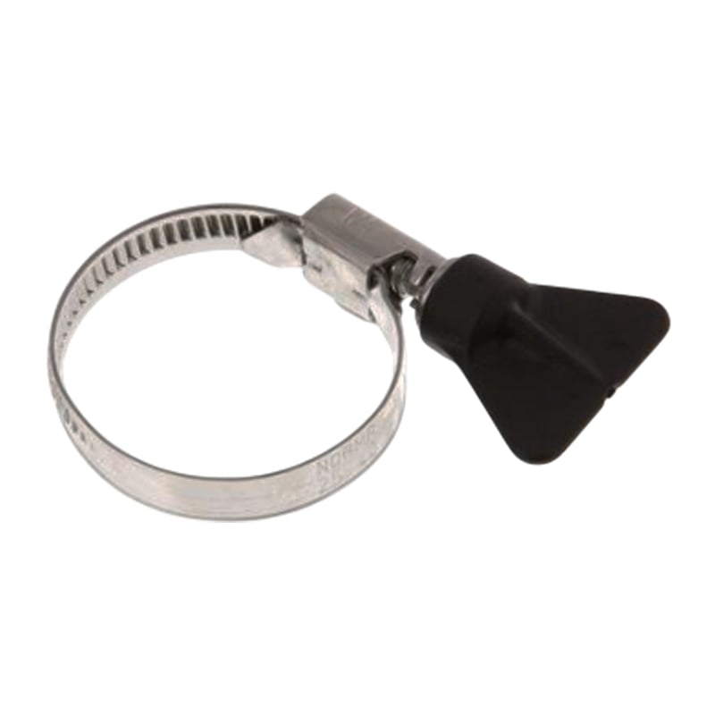 12 - 22 mm NORMA Schlauch Gewinde Rohr Schelle W1 Stahl verzinkt Flügelgriff - Band 9 mm