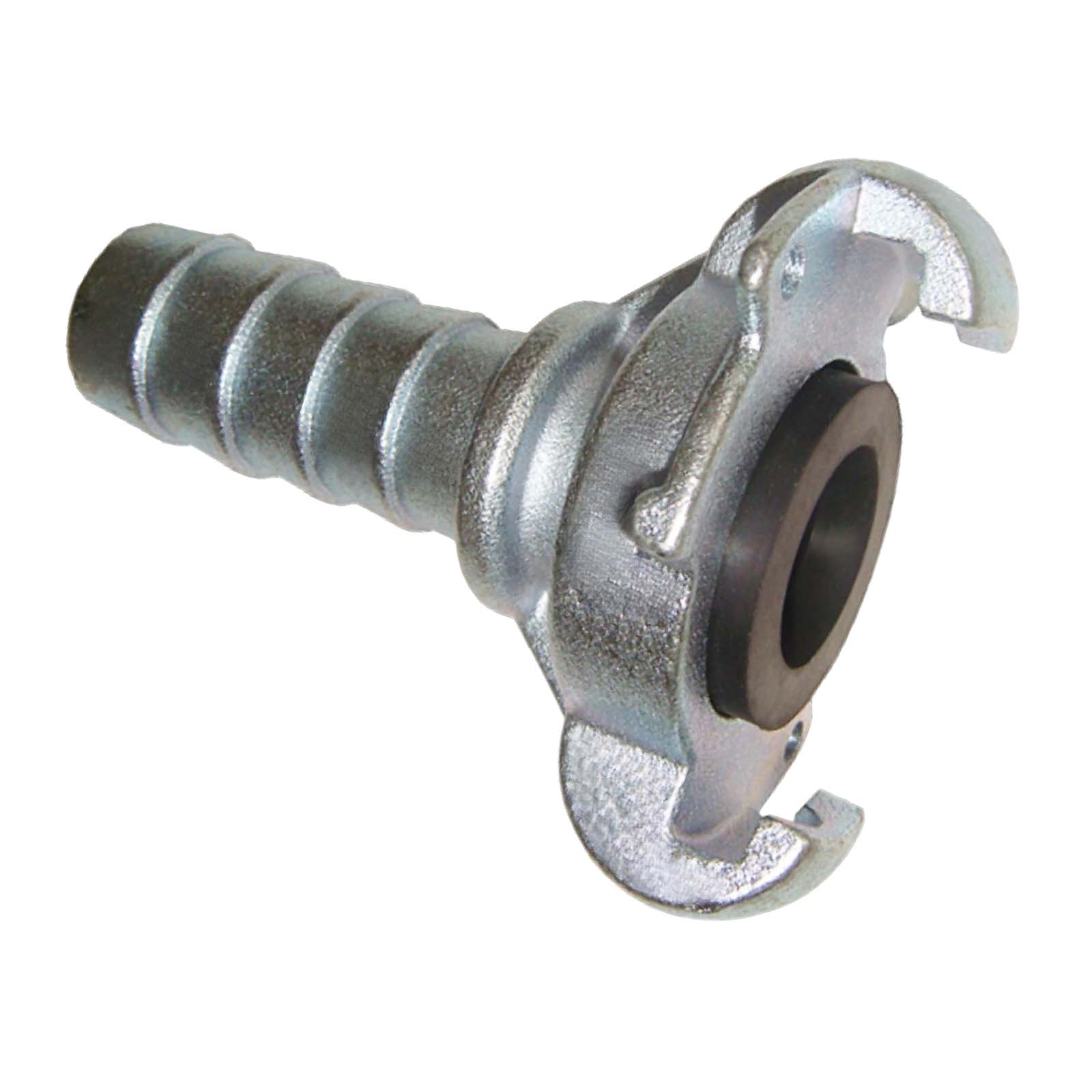 1" Klauen Kupplung Stahl European Type Abstand 42 mm Bohrung Schlauch Stutzen Tülle 26,5 mm Bohrung - PN 10 bar