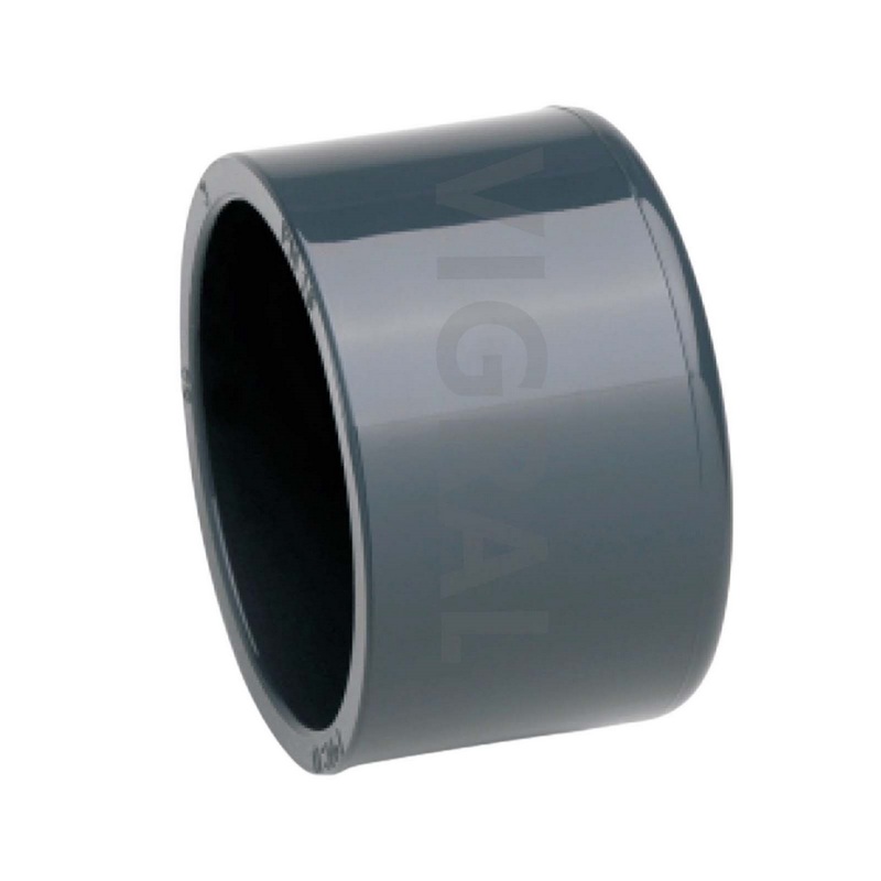 400 mm PVC Klebe Fitting End Kappe Verschluss Muffe Verbinder - PN 10 bar