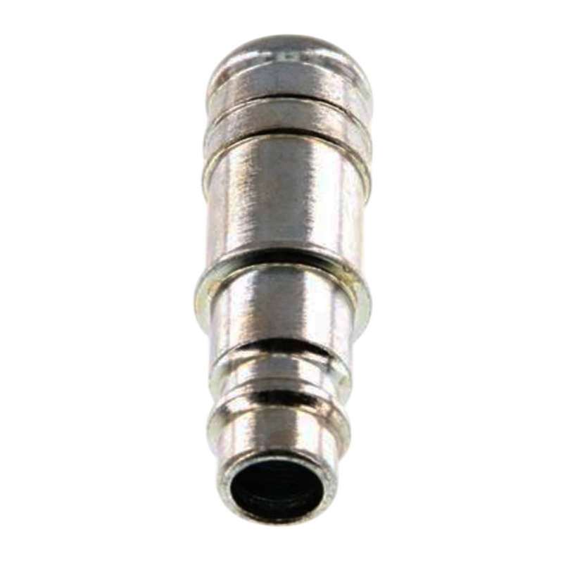 9 mm Druckluft Stecker Nippel Einsteck Schlauch Tülle Stahl verzinkt NW 7,2 LW - PN 35 bar