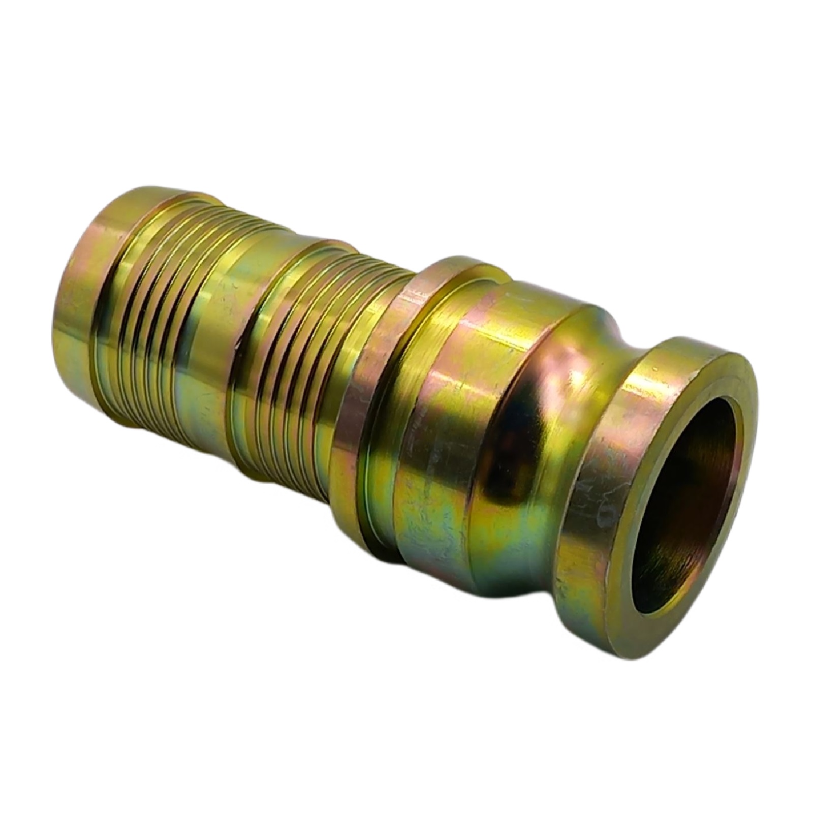 DN 50 Mörtel Kupplung Vaterteil (VT) mit Stutzen Tüllle 50 mm Schlauch Putz Maschine System 22 - PN 50 bar