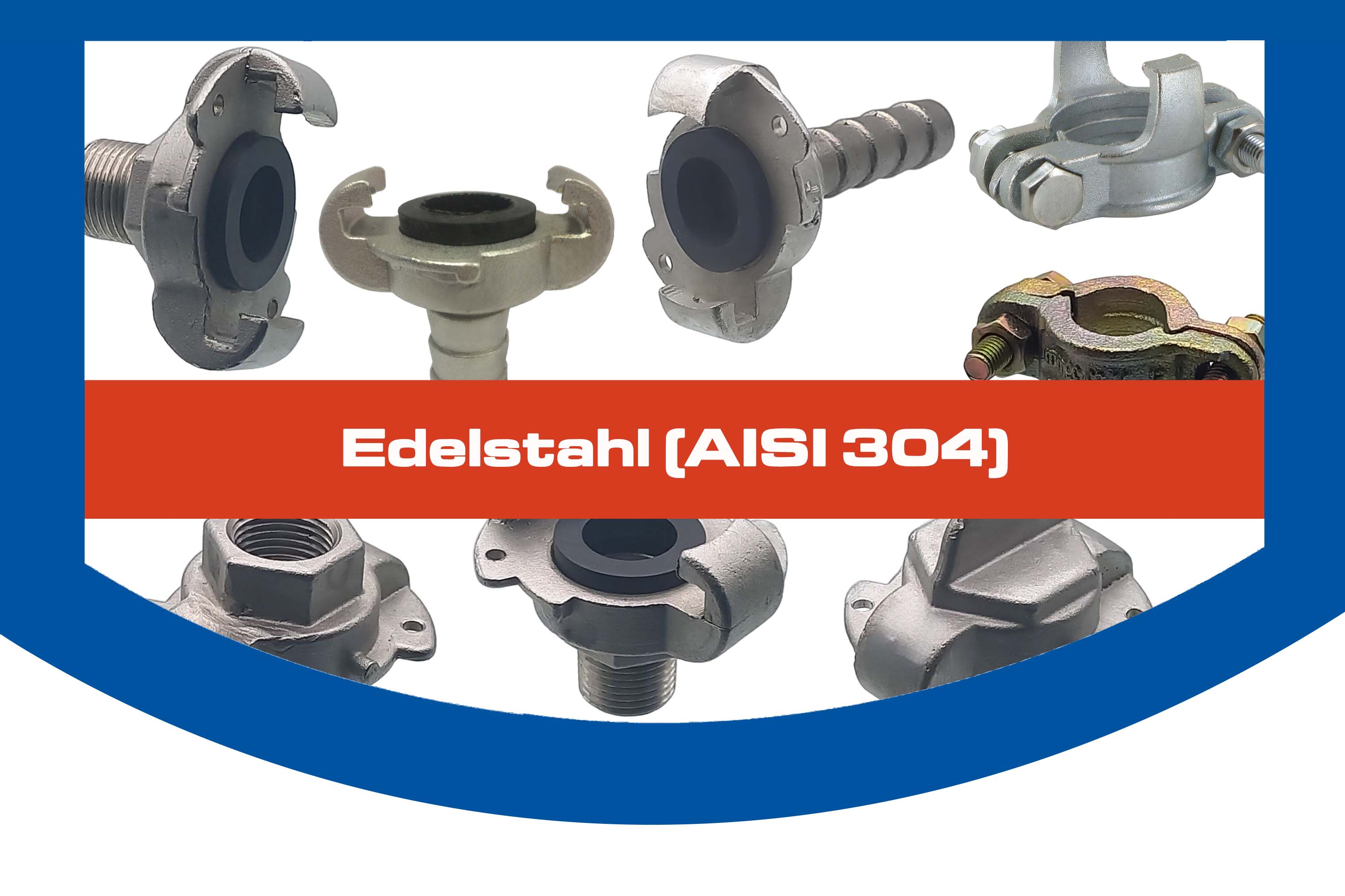 Edelstahl (AISI 304)