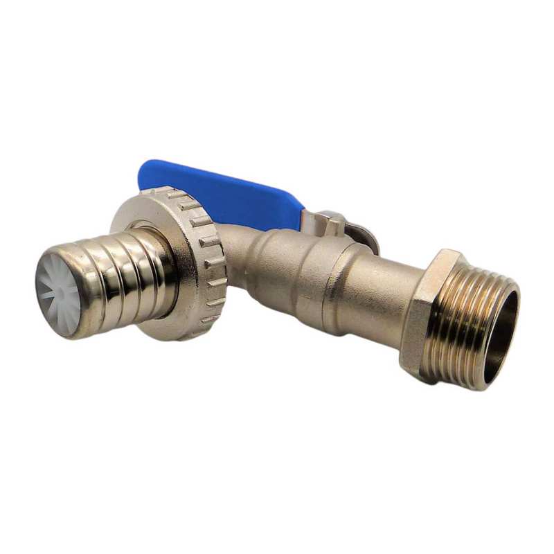 1" Edelstahl AISI 316 Auslauf Kugel Wasser Hahn Ventil Aussengewinde Tülle 25 mm - PN 10 bar