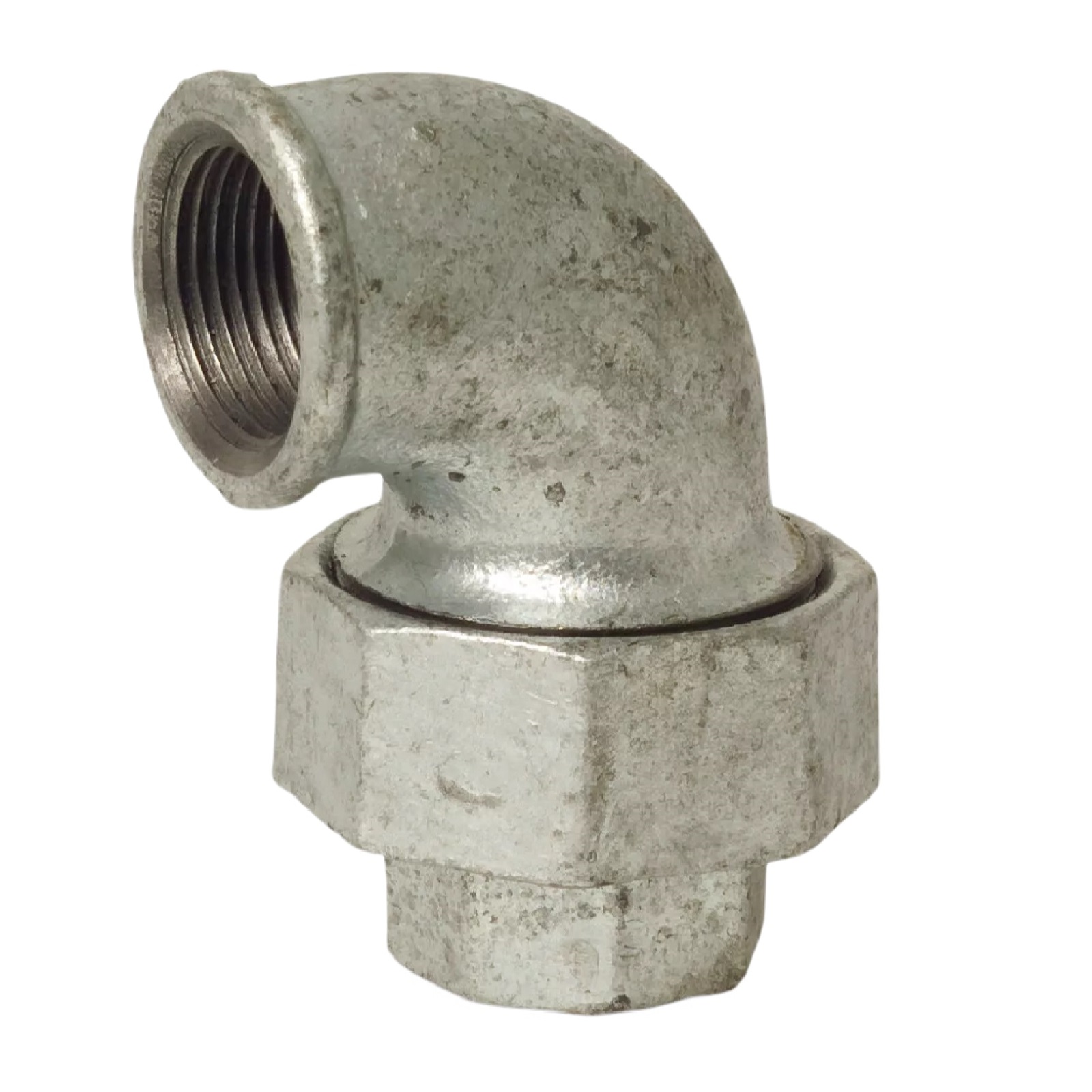 3/8" Gusseisen Temperguss Fitting Winkelverschraubung 90° Innengewinde IG DVGW PN 25 bar