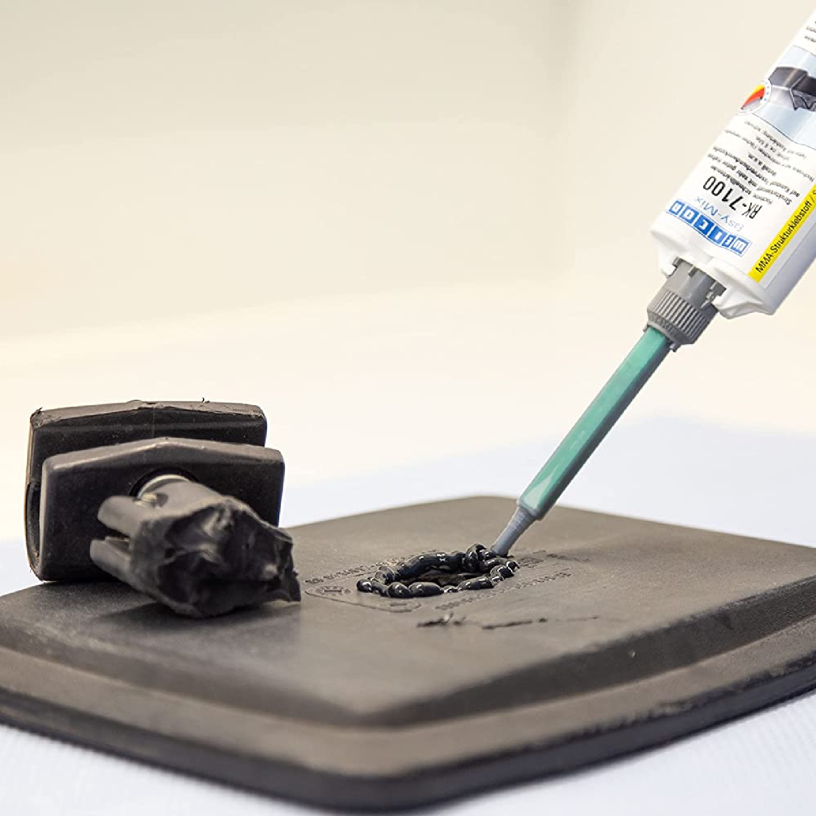 Acrylat Struktur Kleber Easy-Mix RK-7000 Kunststoff Metal - 50ml schwarz