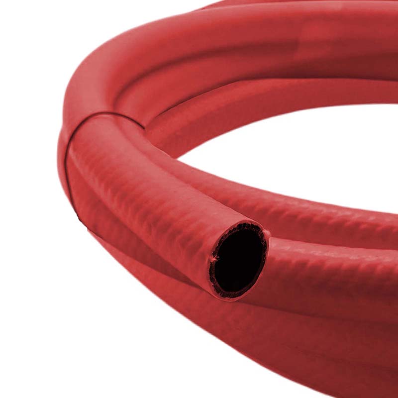 1/2" 13 mm 3-lagig Garten Wasser Bewässerung Universal Schlauch rot/grau - PN 10 bar - 10 m