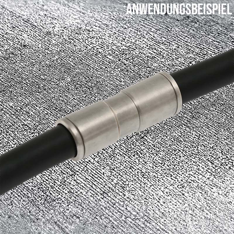 4 mm Pneumatik Schnell Steck Verbinder IQS gerade MSV Messing PA PU Schlauch - PN 16 bar