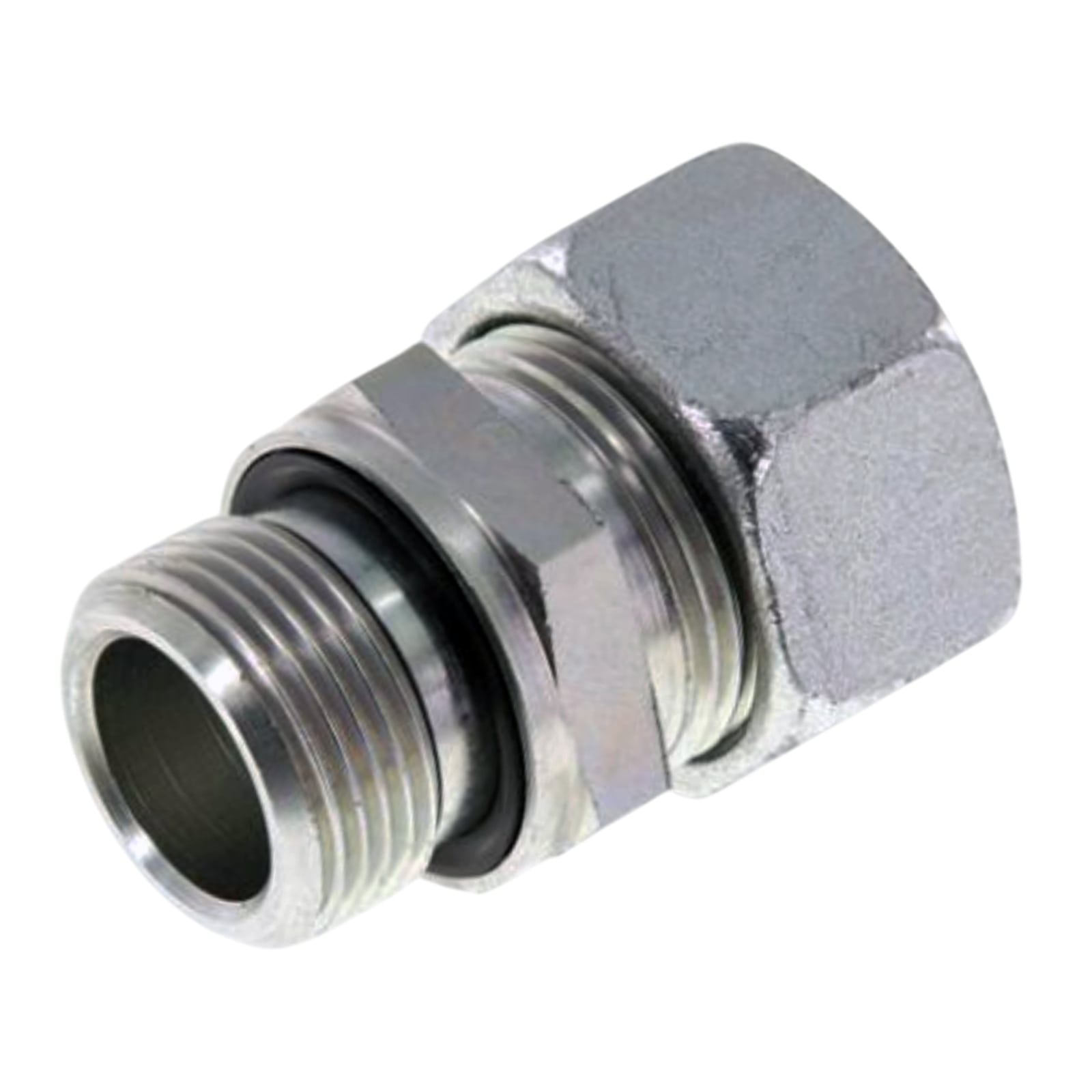 1/2" AG 22 L Schneidring Verschraubung Außengewinde M 30 x 2,0 Stahl verzinkt Elastomer Dichtung NBR - PN 160 bar