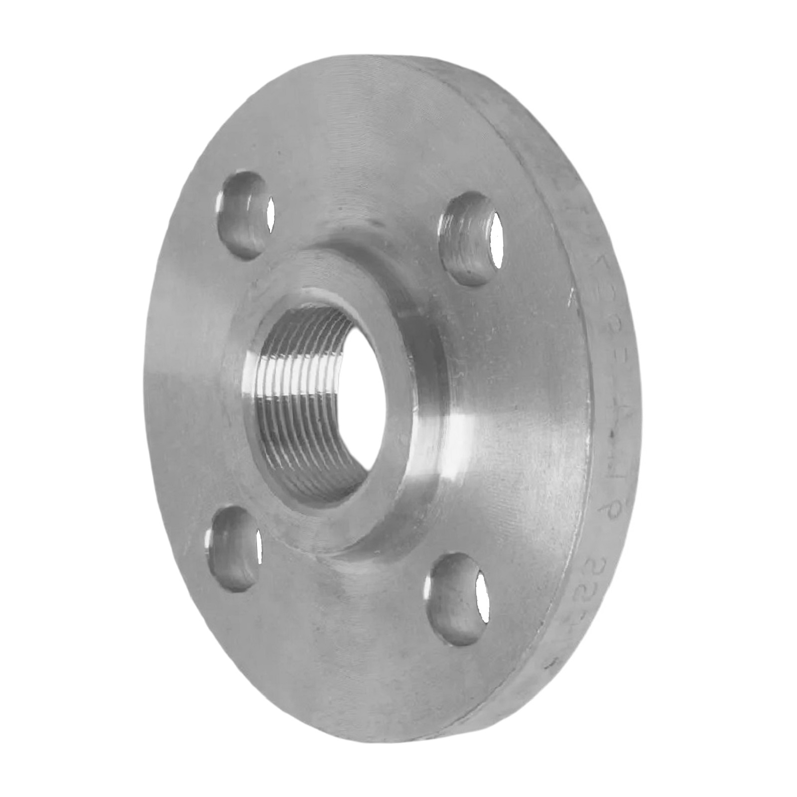 DN 50 x 50 x 2" Edelstahl Fitting V4A AISI 316 Gewindeflansch Innengewinde DIN 2566 - PN 16 bar