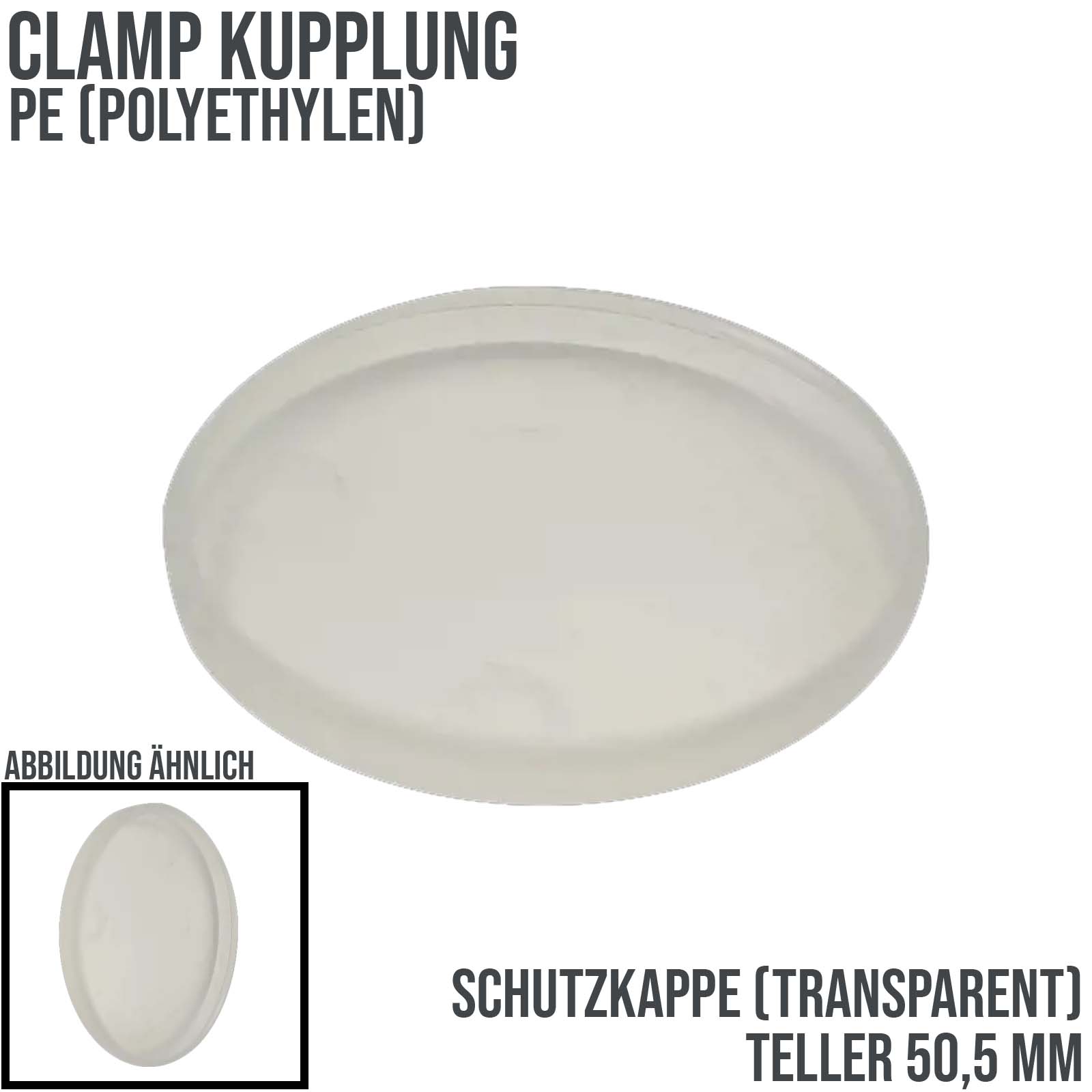 CLAMP System-Kupplungen in verschieden Ausführung und Durchmesser aus Edelstahl (AISI 304/316) finden sie in großer Auswahl in unserem Shop