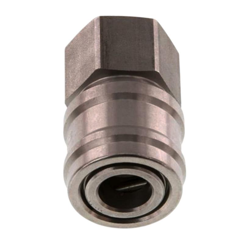 1/4" Druckluft Kupplung Dose Schnell Edelstahl NW 7,2 mit Innengewinde IG - PN 35 bar