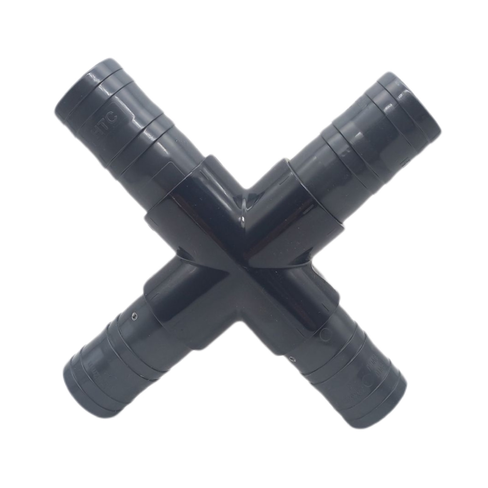 40 mm PVC PROFI Kreuz 90° Schlauch Verbinder Stutzen Tülle Pool Teich Garten - PN 10 bar