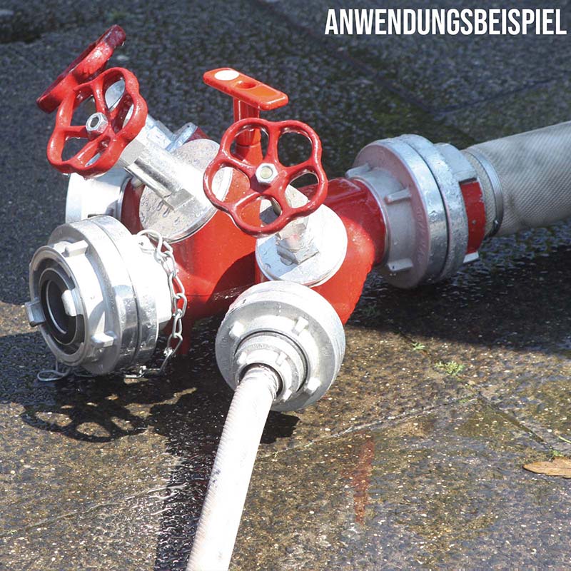 STORZ C DN 52 KA 66 Kupplung Innengewinde IG 1 1/4" Saug Bau Feuerwehr Schlauch Aluminium - PN 10 bar
