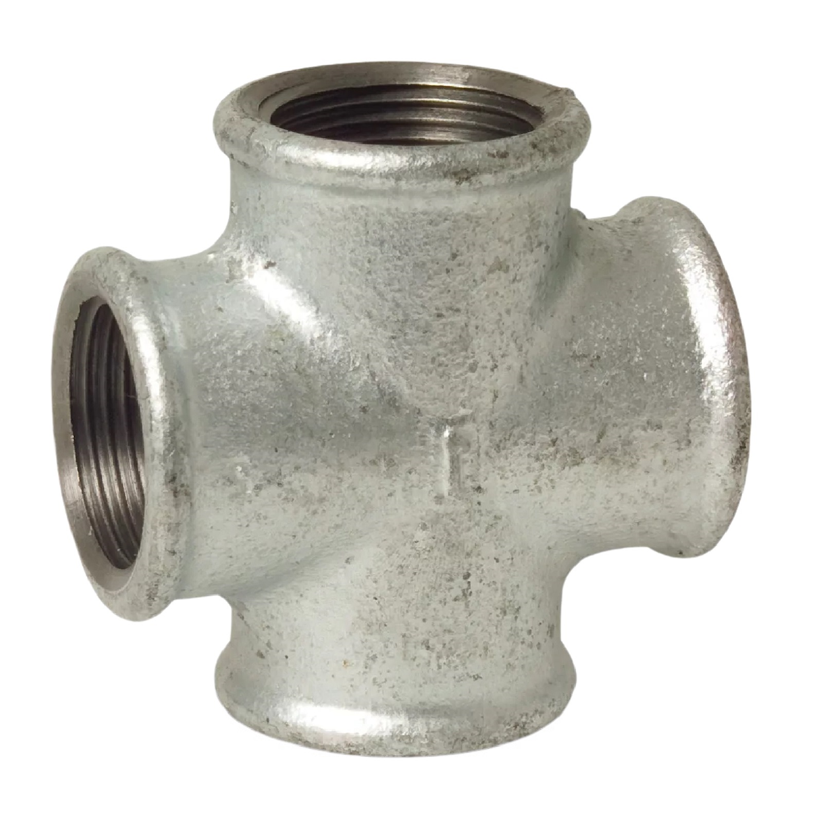 3/8" Gusseisen Temperguss Fitting Kreuzstück Innengewinde IG DVGW PN 25 bar